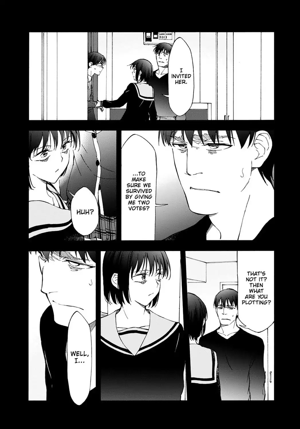 Touhyou Game - Anata ni Kuroki Ippyou o Chapter 14 page 28 - Chapter 14