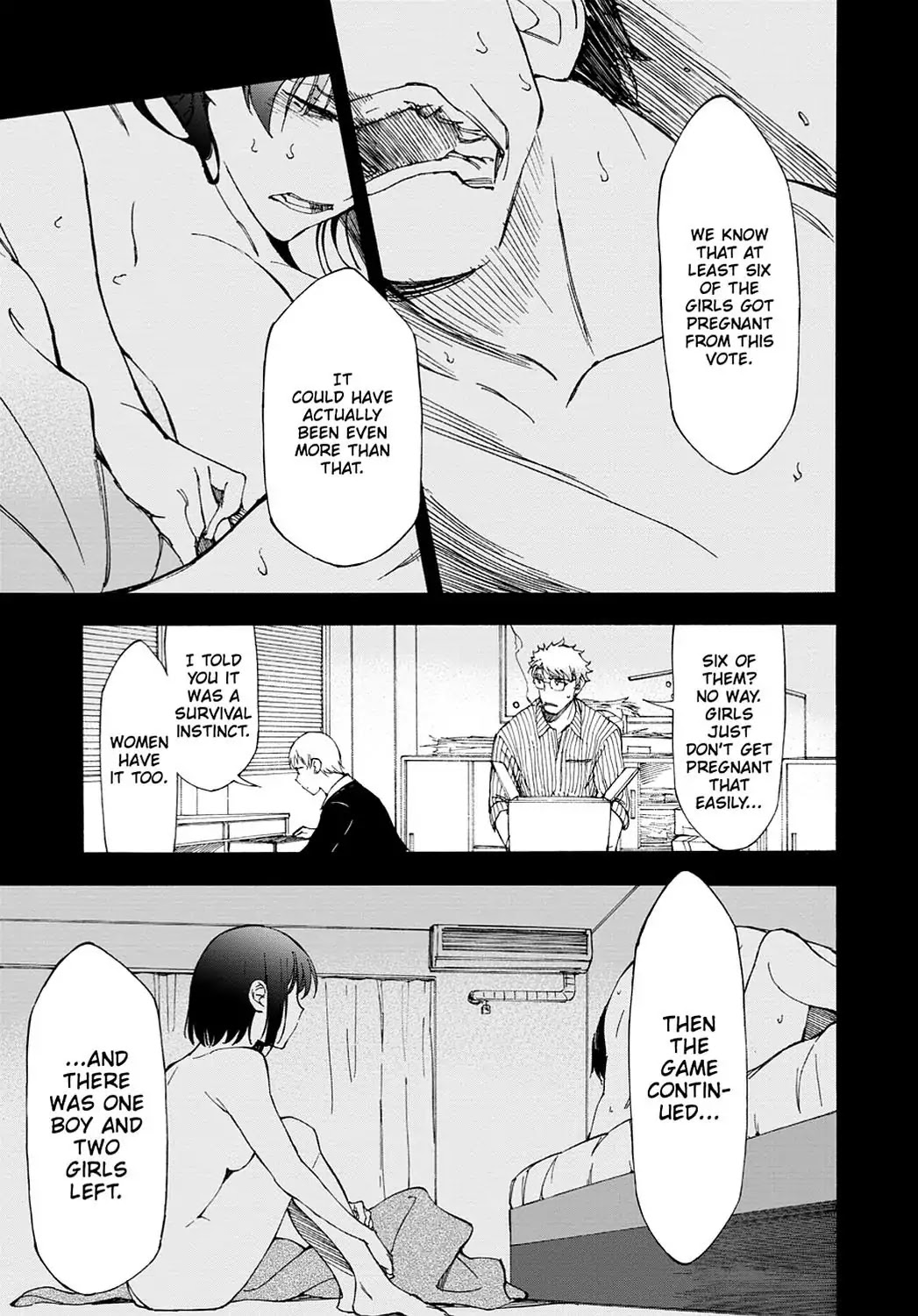 Touhyou Game - Anata ni Kuroki Ippyou o Chapter 14 page 31 - Chapter 14