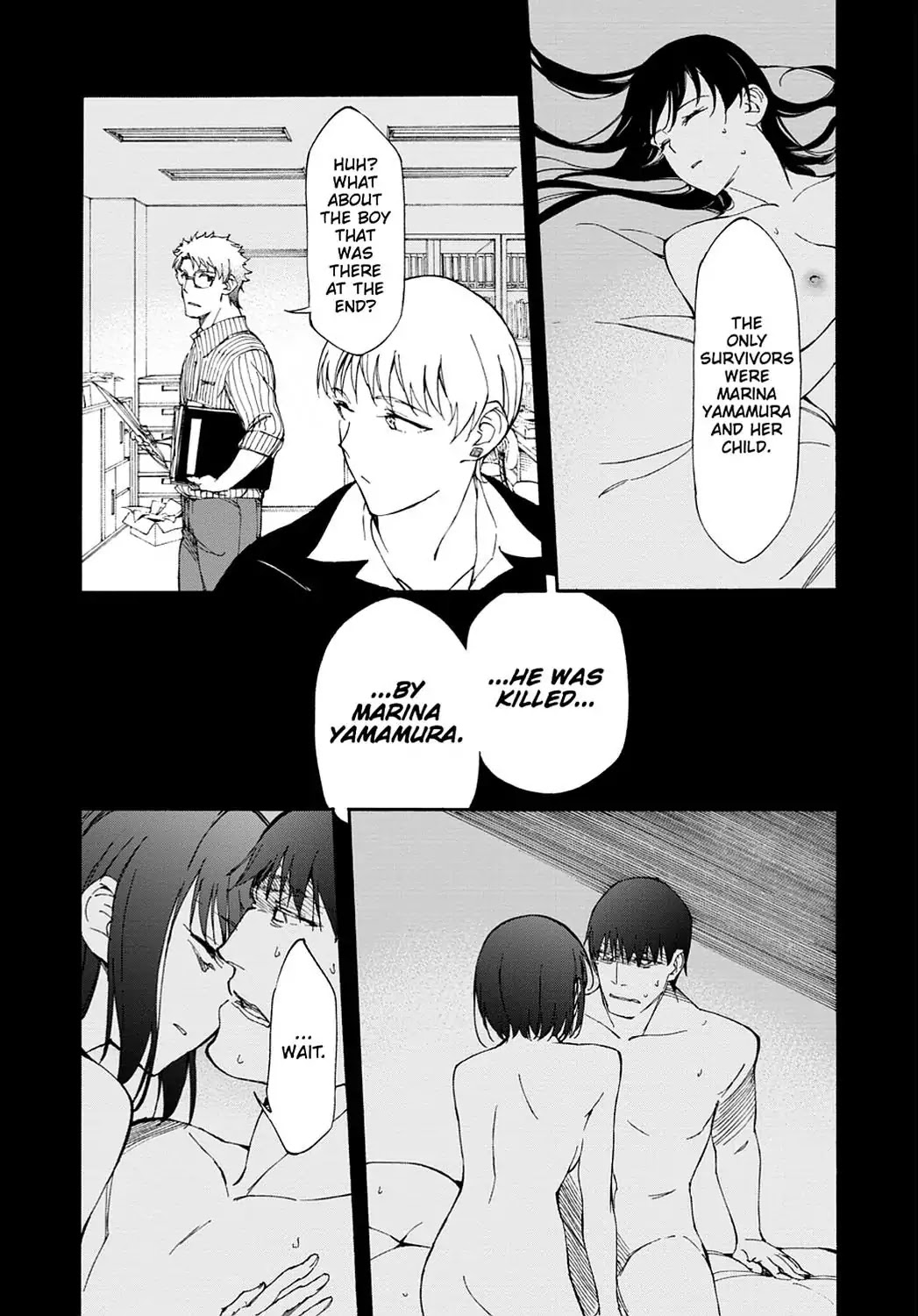 Touhyou Game - Anata ni Kuroki Ippyou o Chapter 14 page 33 - Chapter 14