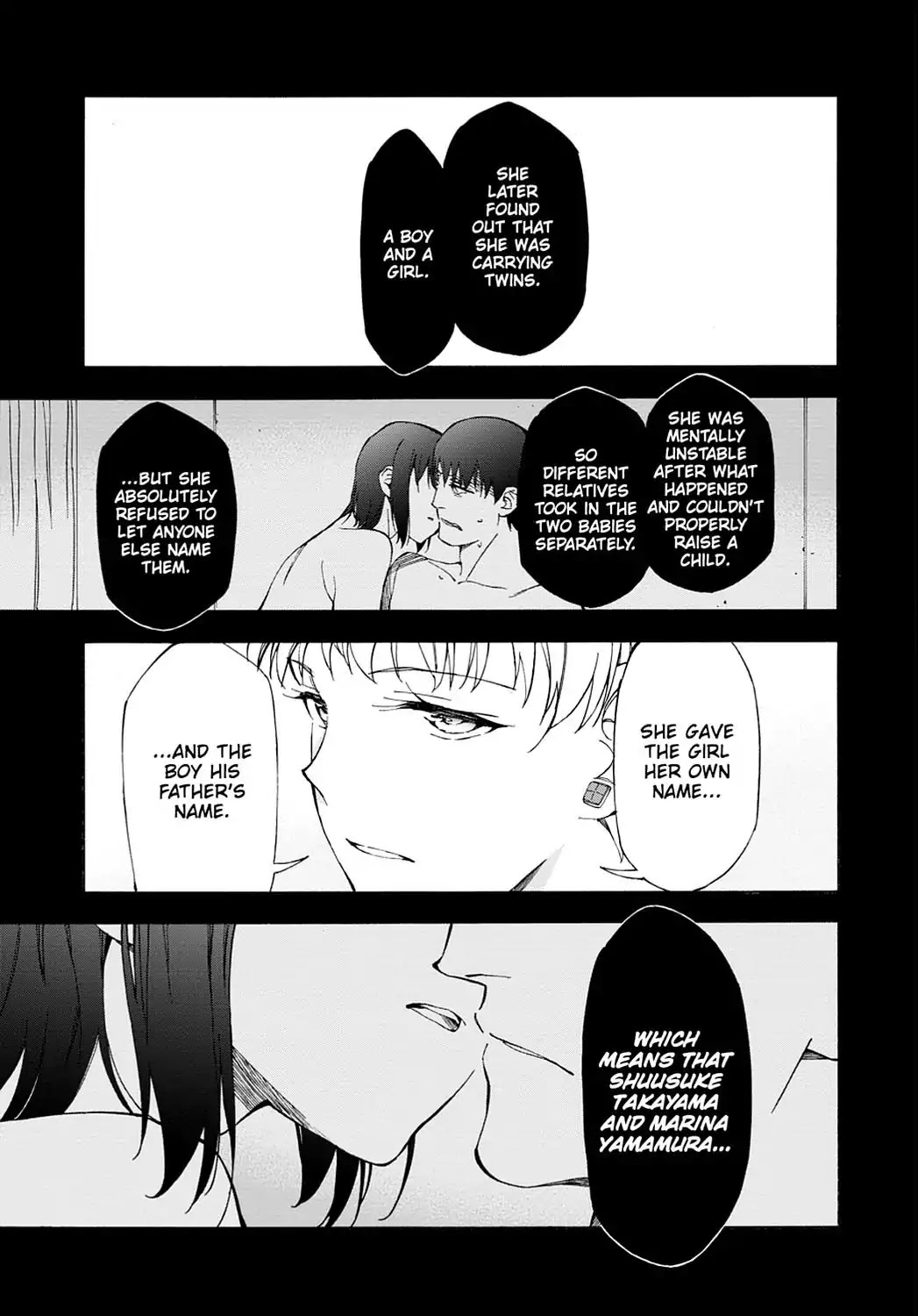 Touhyou Game - Anata ni Kuroki Ippyou o Chapter 14 page 35 - Chapter 14