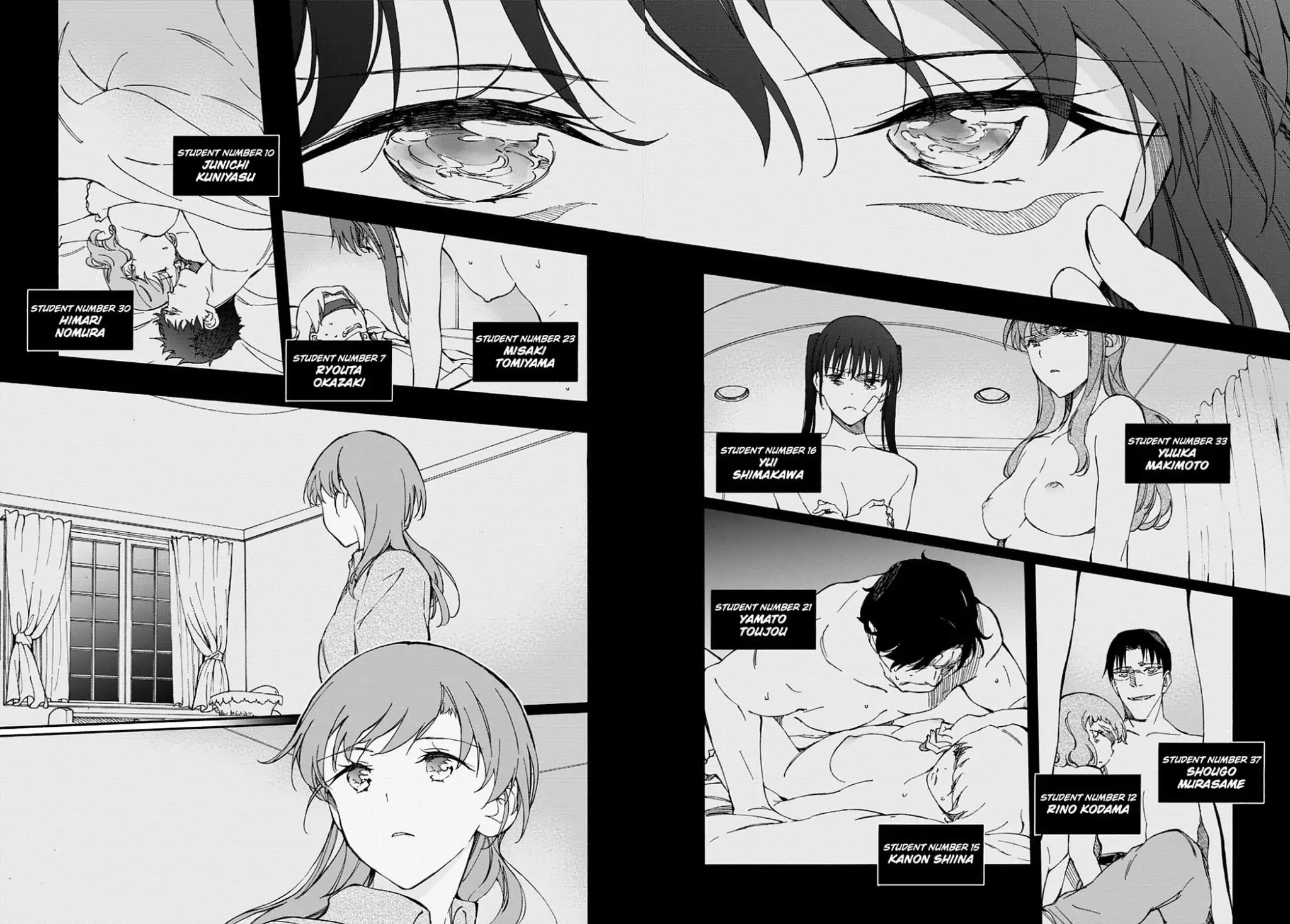 Touhyou Game - Anata ni Kuroki Ippyou o Chapter 14 page 37 - Chapter 14
