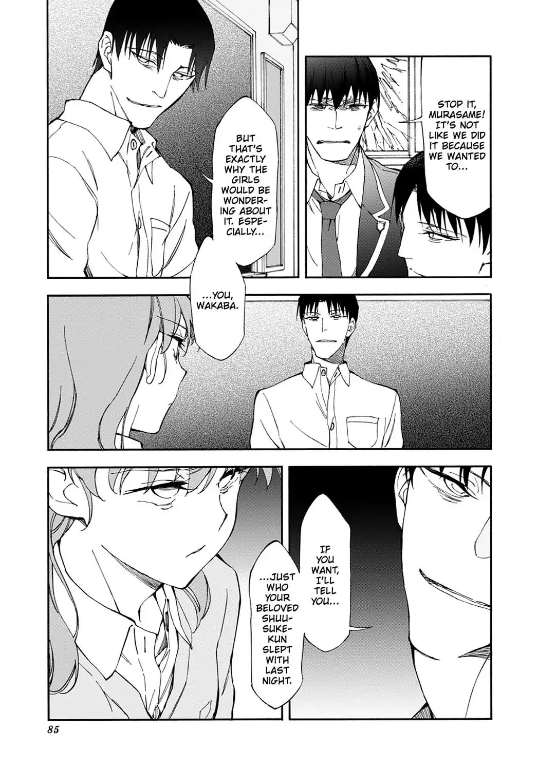 Touhyou Game - Anata ni Kuroki Ippyou o Chapter 14 page 39 - Chapter 14