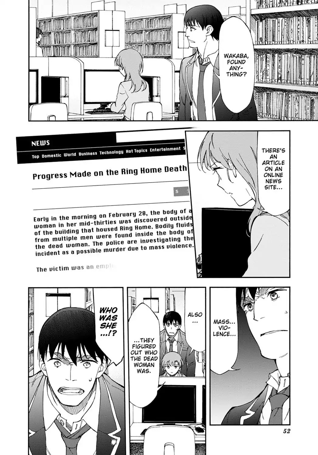Touhyou Game - Anata ni Kuroki Ippyou o Chapter 14 page 8 - Chapter 14