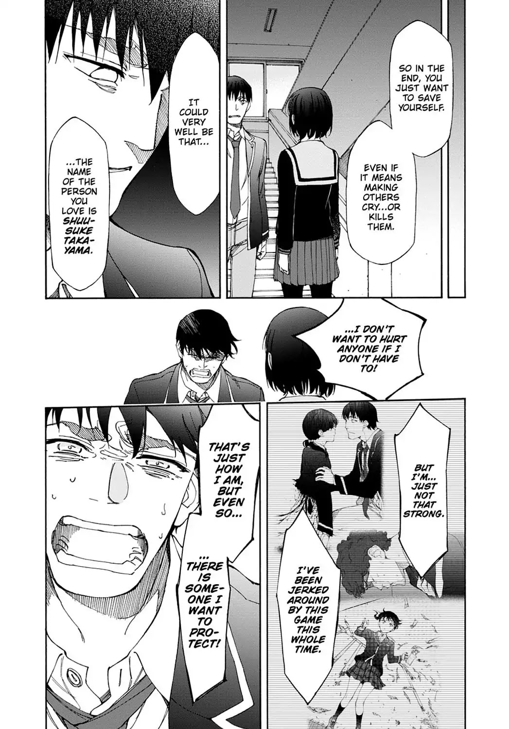 Touhyou Game - Anata ni Kuroki Ippyou o Chapter 15 page 34 - Chapter 15