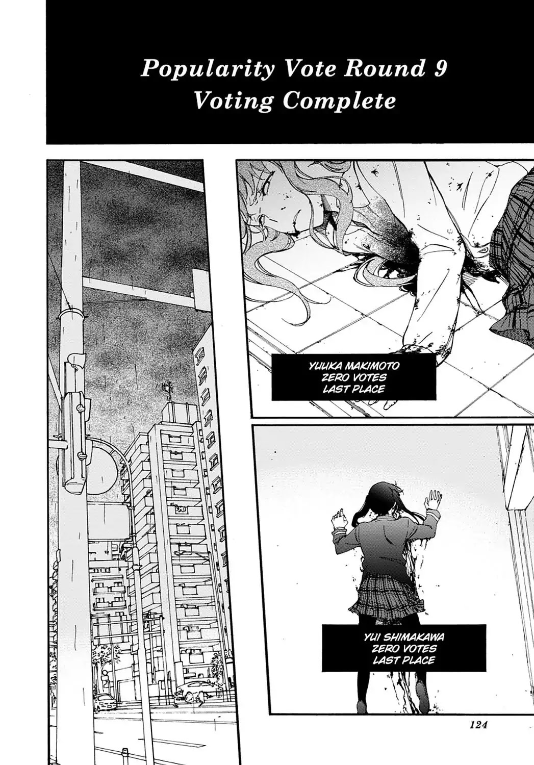 Touhyou Game - Anata ni Kuroki Ippyou o Chapter 15 page 36 - Chapter 15