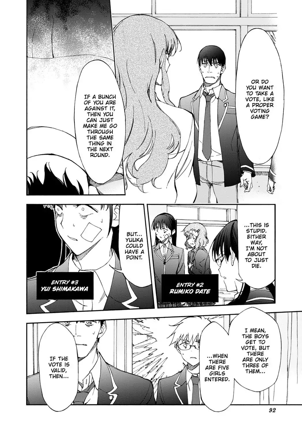 Touhyou Game - Anata ni Kuroki Ippyou o Chapter 15 page 4 - Chapter 15