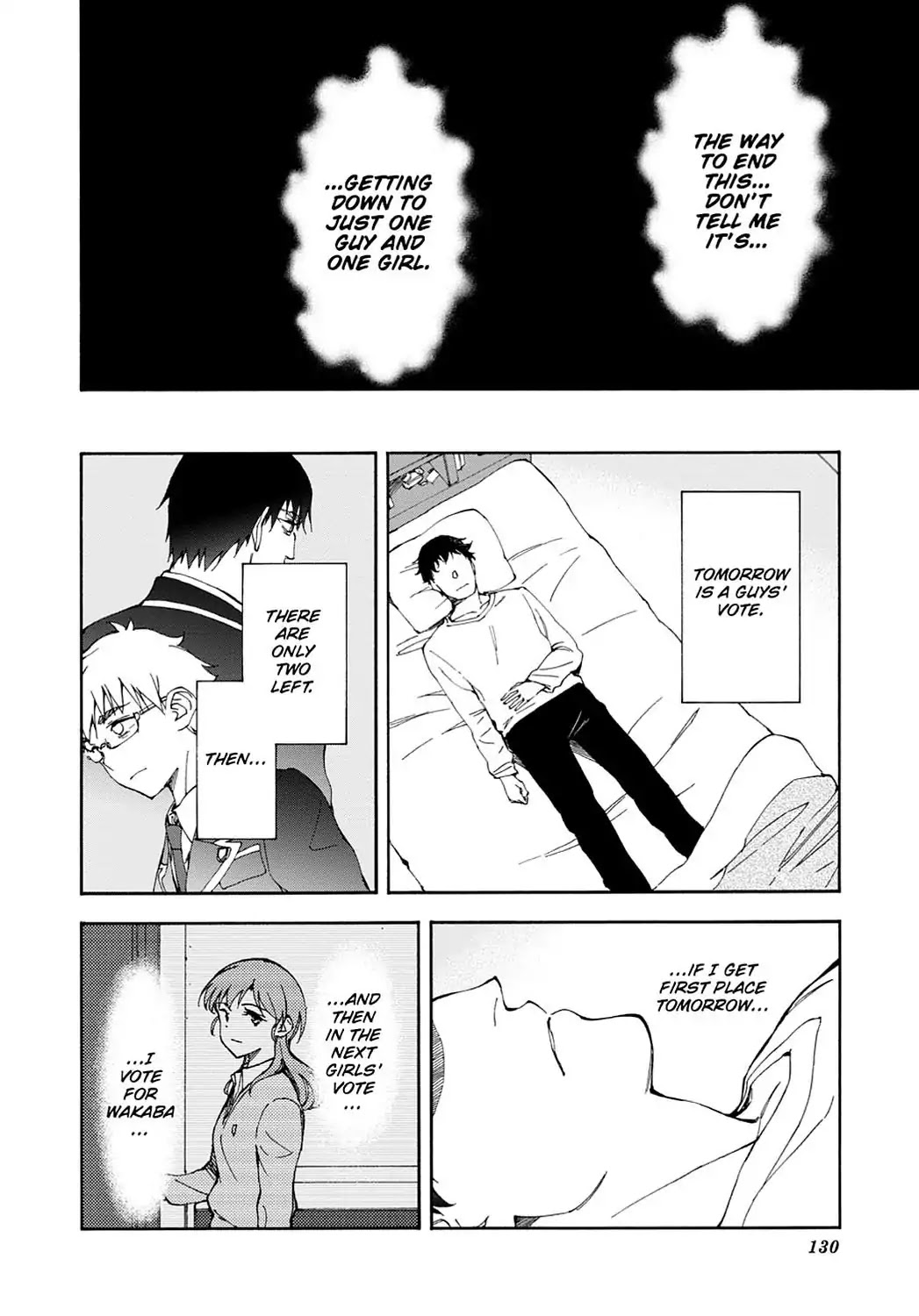 Touhyou Game - Anata ni Kuroki Ippyou o Chapter 15 page 41 - Chapter 15