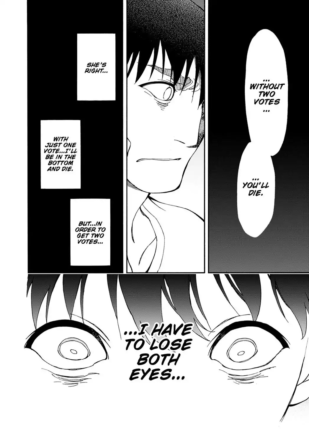 Touhyou Game - Anata ni Kuroki Ippyou o Chapter 15 page 45 - Chapter 15