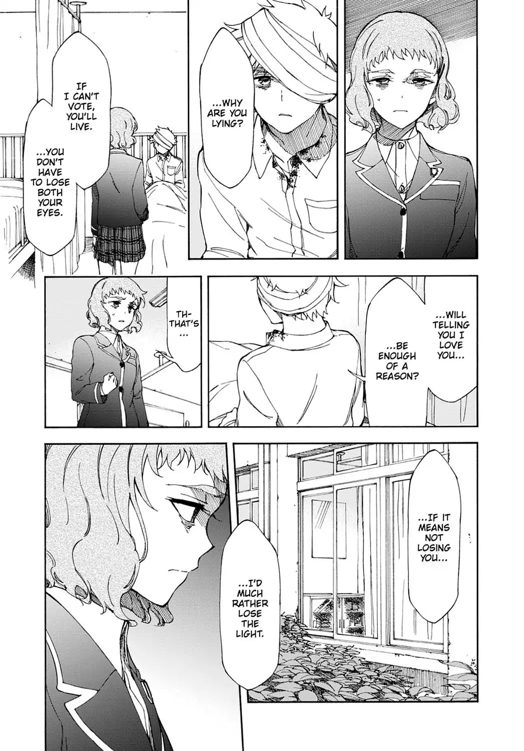 Touhyou Game - Anata ni Kuroki Ippyou o Chapter 16 page 16 - Chapter 16