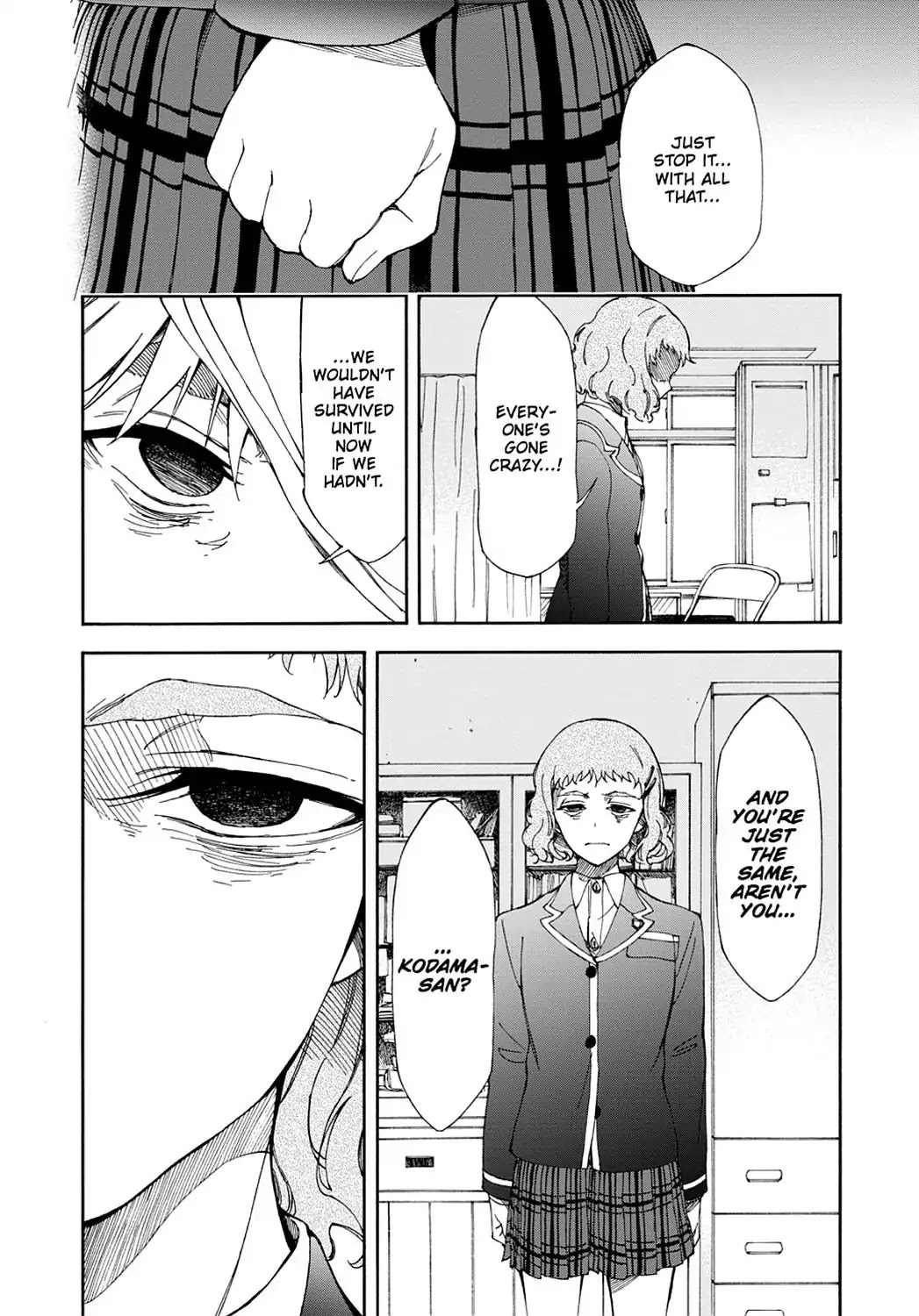 Touhyou Game - Anata ni Kuroki Ippyou o Chapter 16 page 17 - Chapter 16