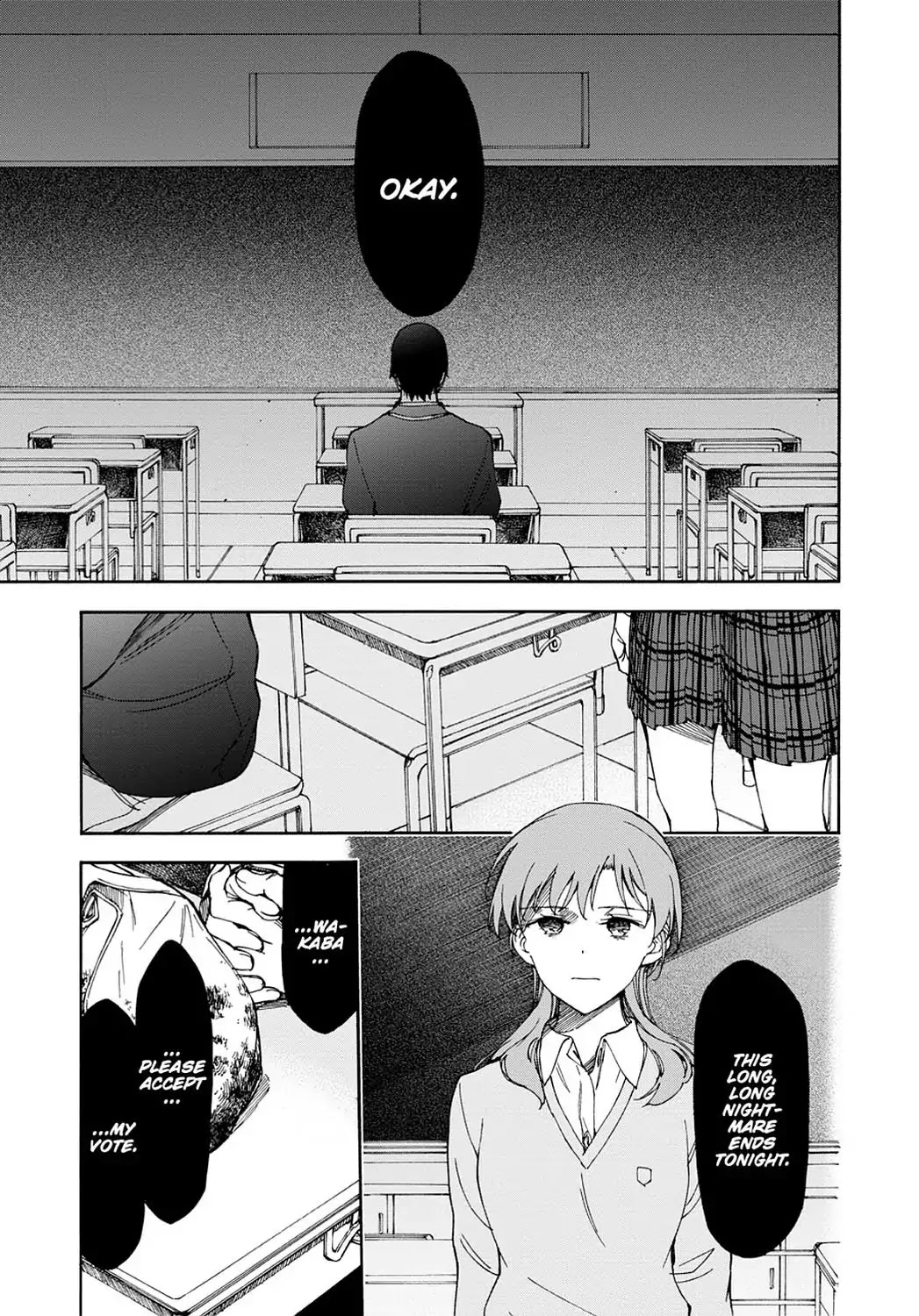 Touhyou Game - Anata ni Kuroki Ippyou o Chapter 16 page 30 - Chapter 16