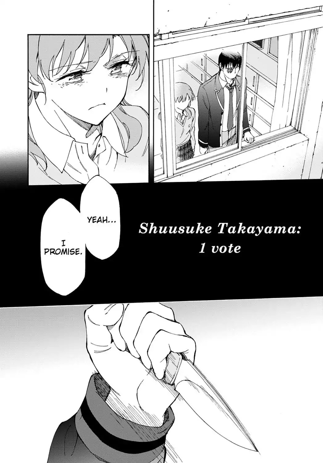 Touhyou Game - Anata ni Kuroki Ippyou o Chapter 16 page 9 - Chapter 16
