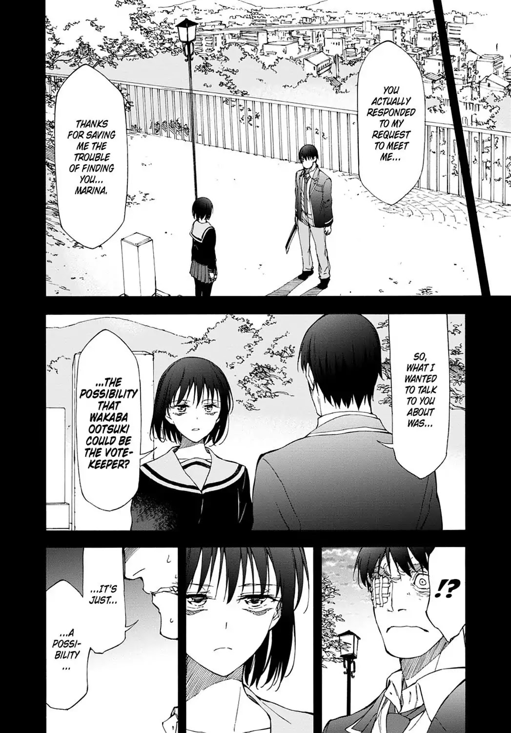 Touhyou Game - Anata ni Kuroki Ippyou o Chapter 17 page 14 - Chapter 17 [END]