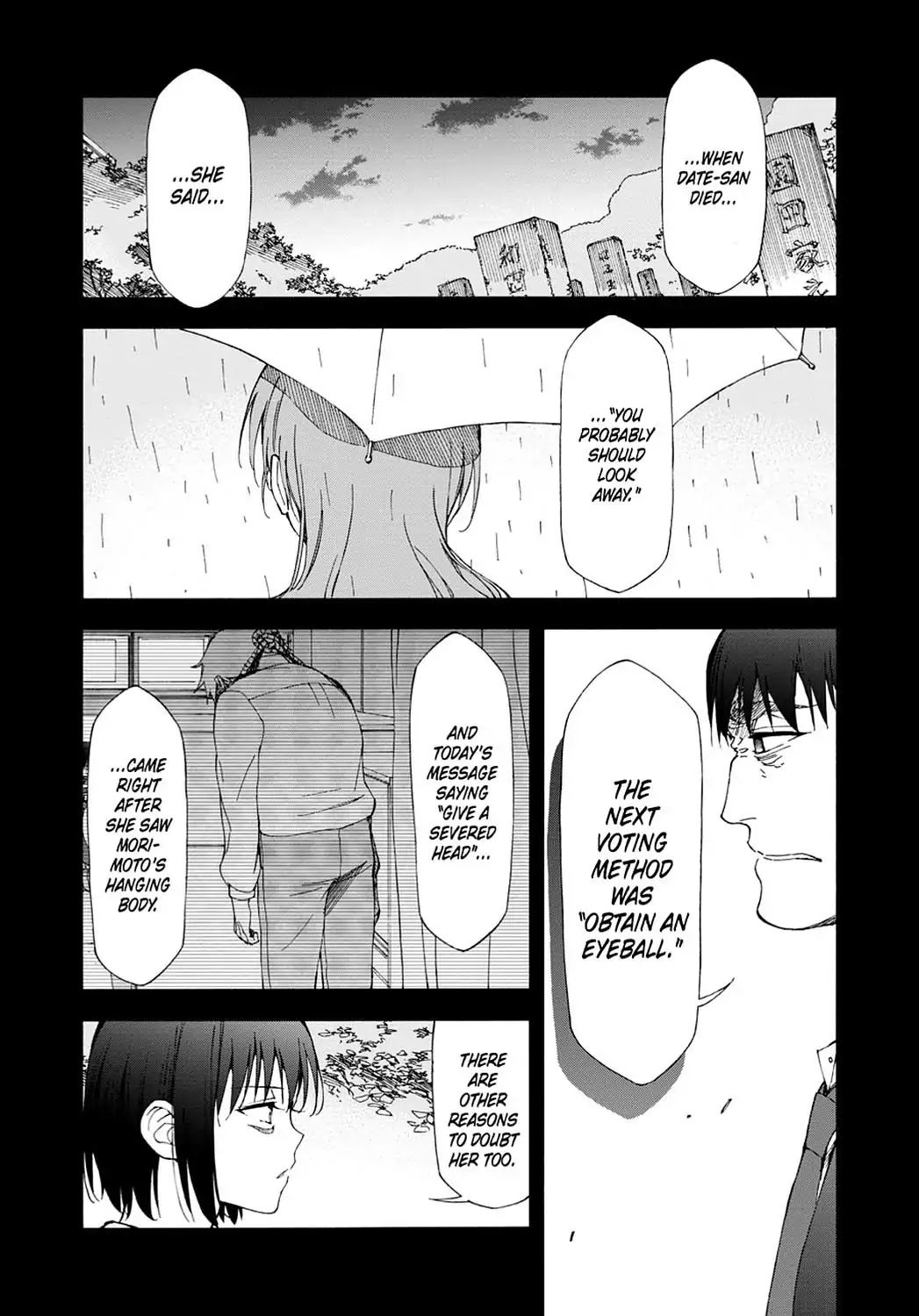 Touhyou Game - Anata ni Kuroki Ippyou o Chapter 17 page 15 - Chapter 17 [END]