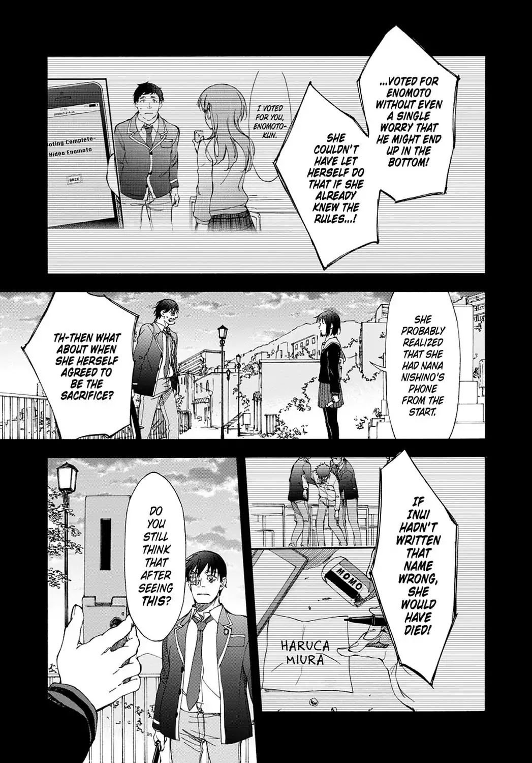 Touhyou Game - Anata ni Kuroki Ippyou o Chapter 17 page 17 - Chapter 17 [END]