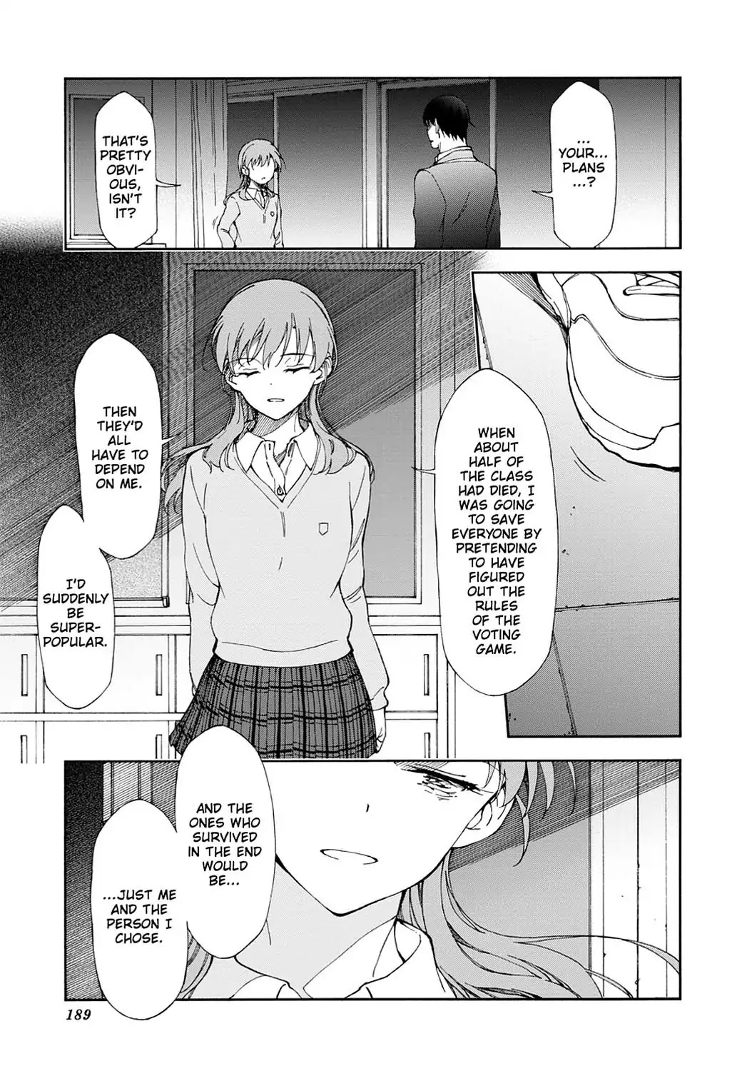 Touhyou Game - Anata ni Kuroki Ippyou o Chapter 17 page 3 - Chapter 17 [END]