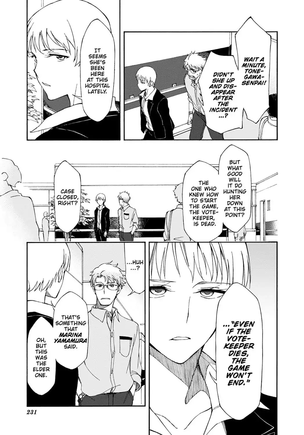 Touhyou Game - Anata ni Kuroki Ippyou o Chapter 17 page 44 - Chapter 17 [END]