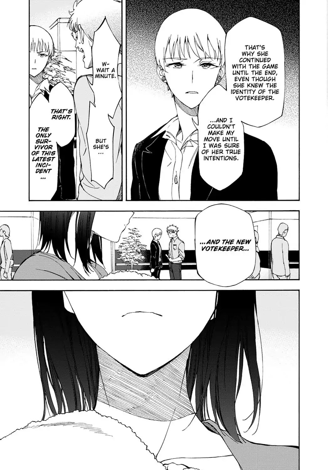 Touhyou Game - Anata ni Kuroki Ippyou o Chapter 17 page 48 - Chapter 17 [END]