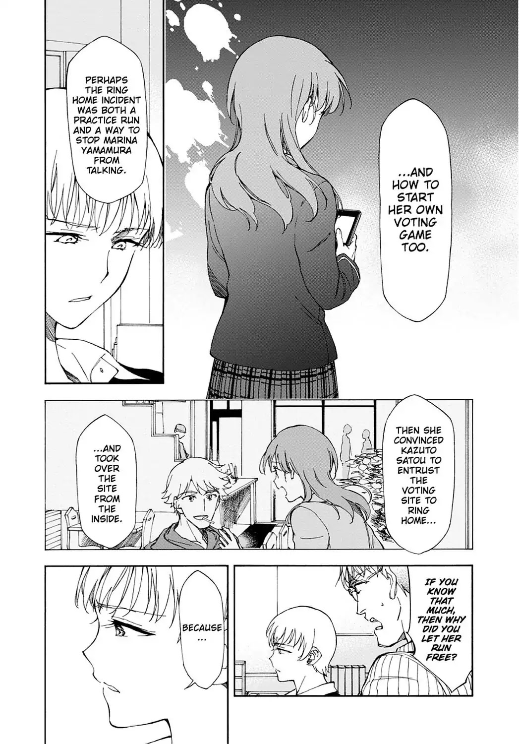 Touhyou Game - Anata ni Kuroki Ippyou o Chapter 17 page 7 - Chapter 17 [END]