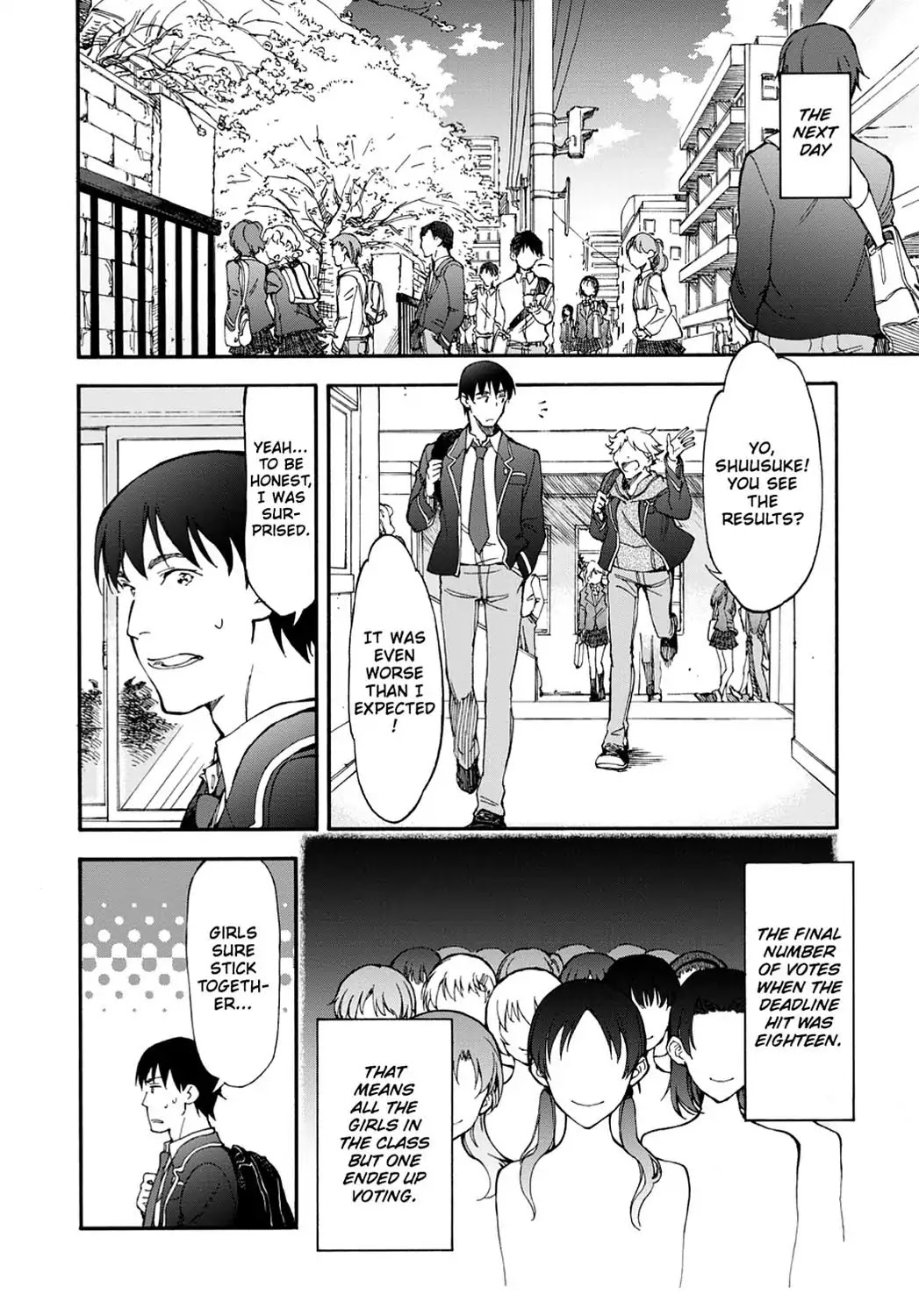 Touhyou Game - Anata ni Kuroki Ippyou o Chapter 2 page 14 - Chapter 2