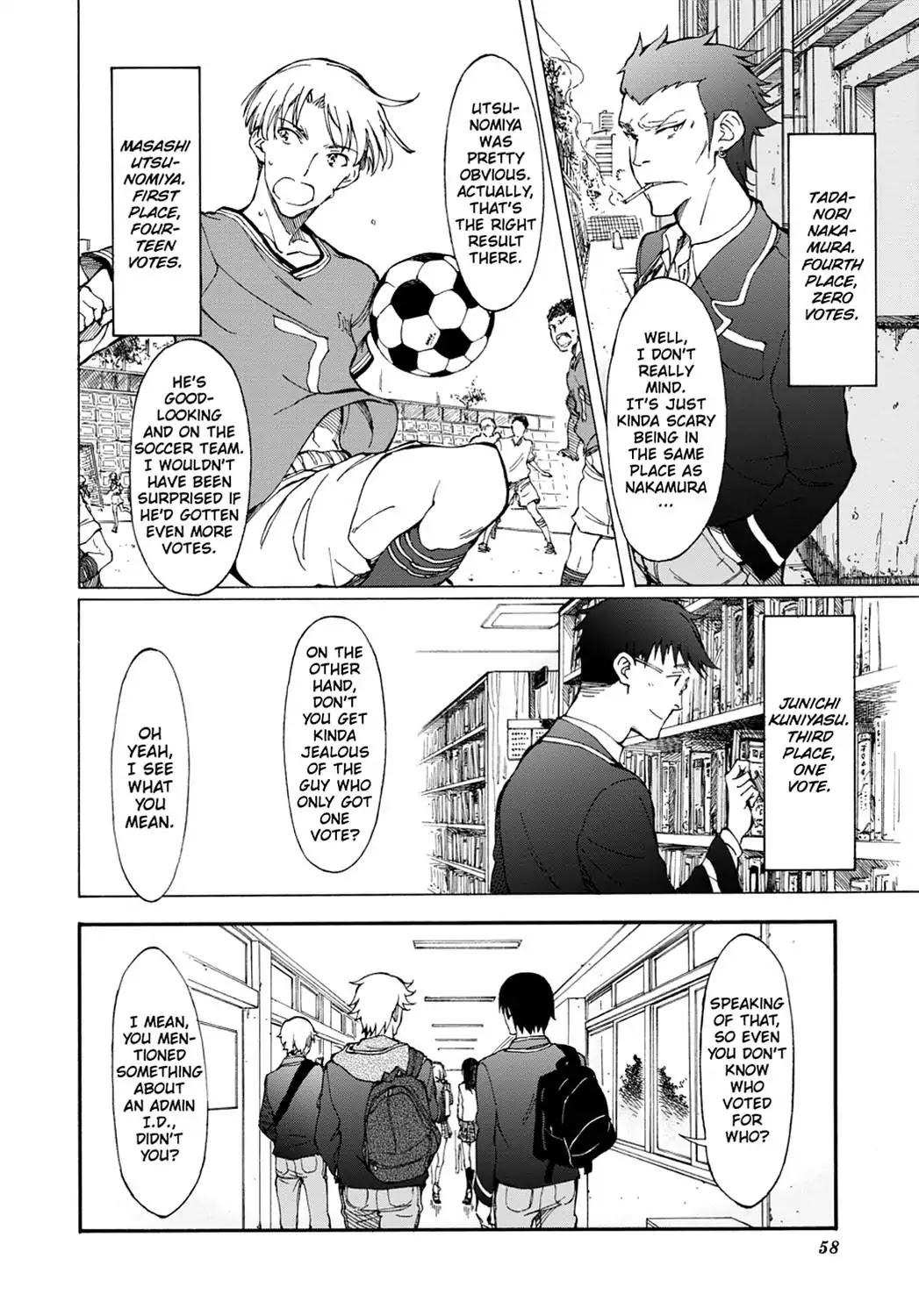 Touhyou Game - Anata ni Kuroki Ippyou o Chapter 2 page 16 - Chapter 2