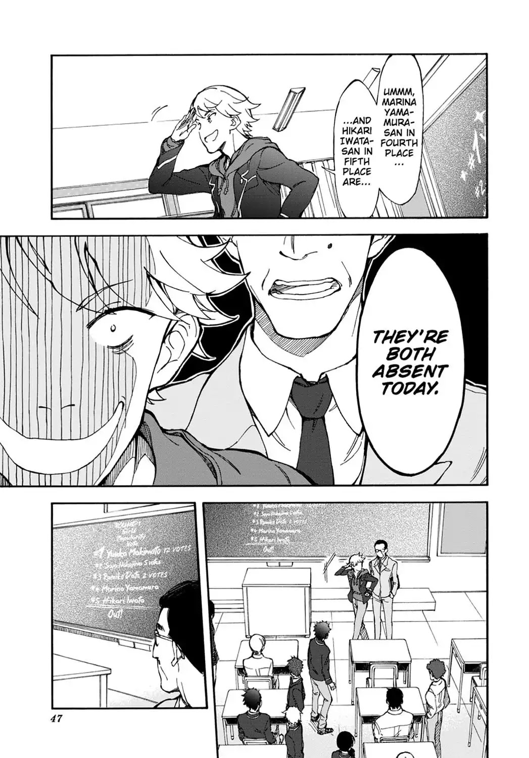 Touhyou Game - Anata ni Kuroki Ippyou o Chapter 2 page 5 - Chapter 2