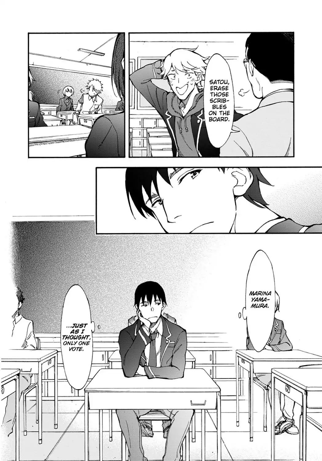 Touhyou Game - Anata ni Kuroki Ippyou o Chapter 2 page 6 - Chapter 2