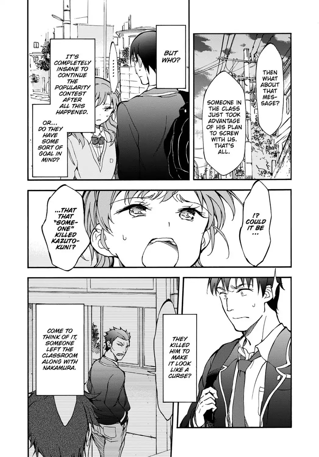 Touhyou Game - Anata ni Kuroki Ippyou o Chapter 3 page 11 - Chapter 3