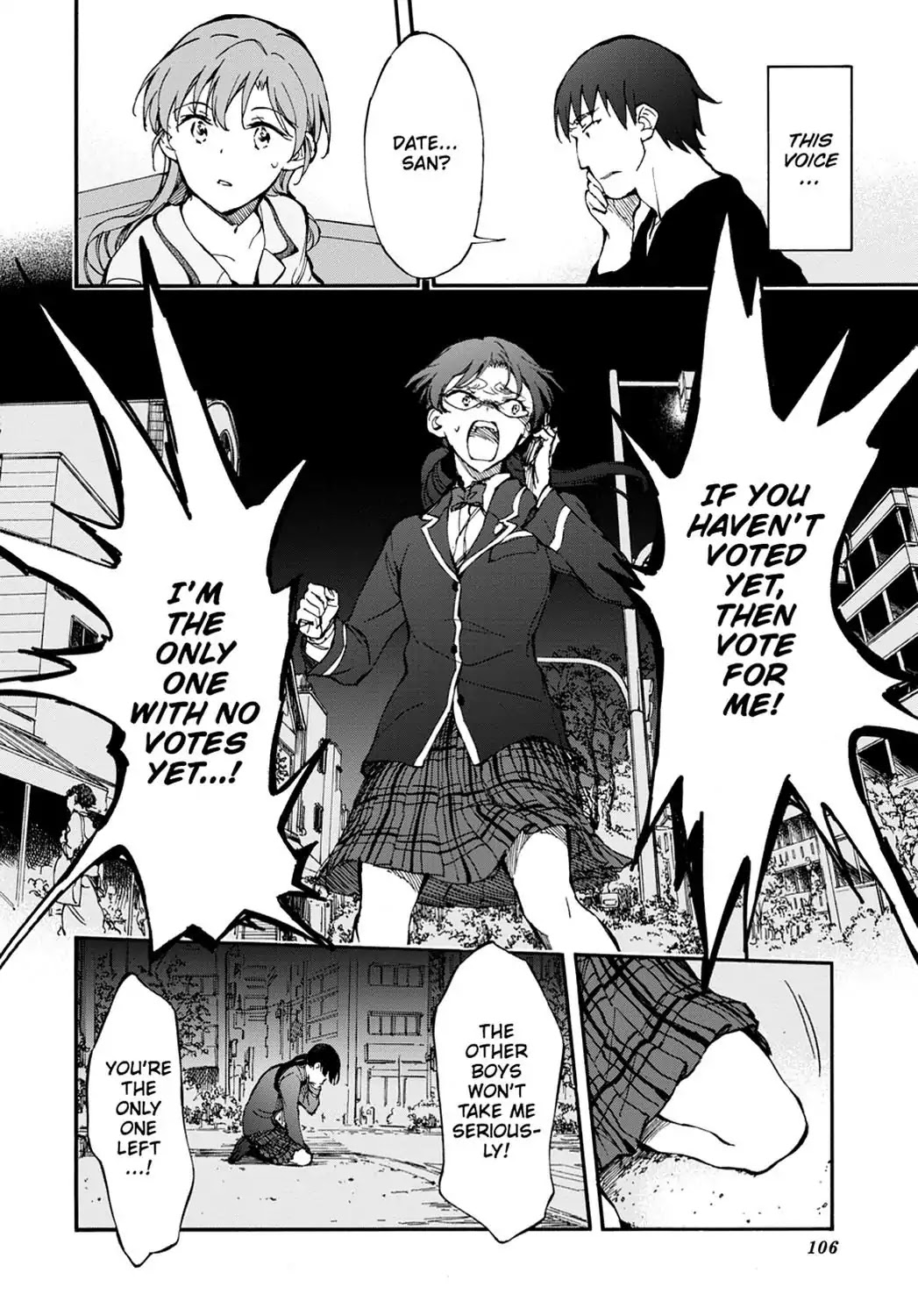 Touhyou Game - Anata ni Kuroki Ippyou o Chapter 3 page 22 - Chapter 3