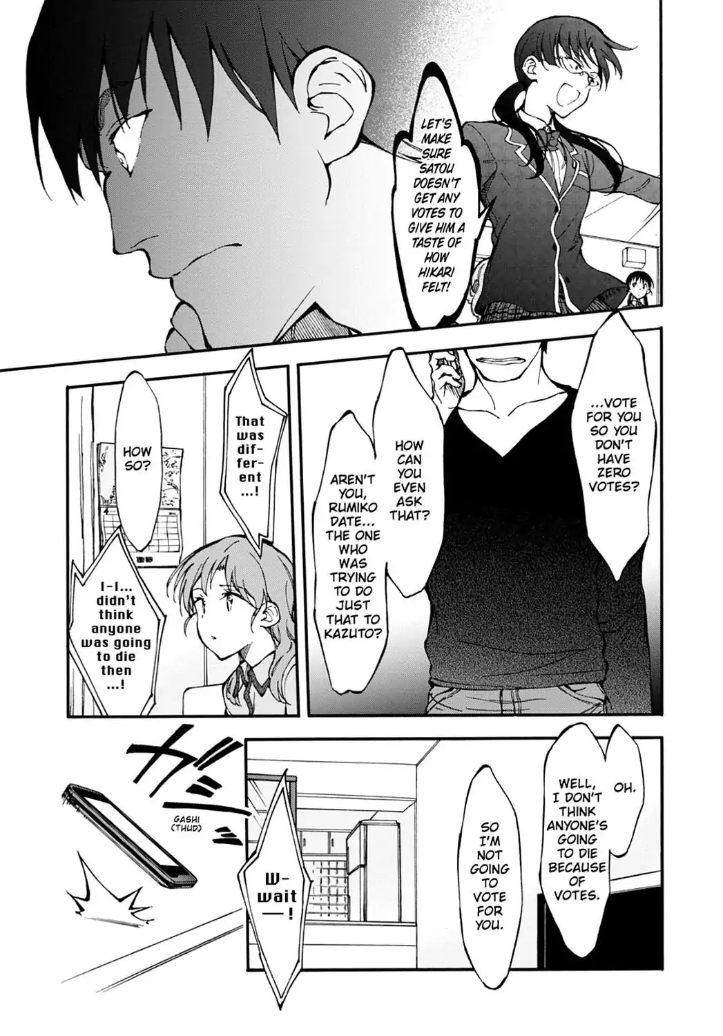 Touhyou Game - Anata ni Kuroki Ippyou o Chapter 3 page 23 - Chapter 3