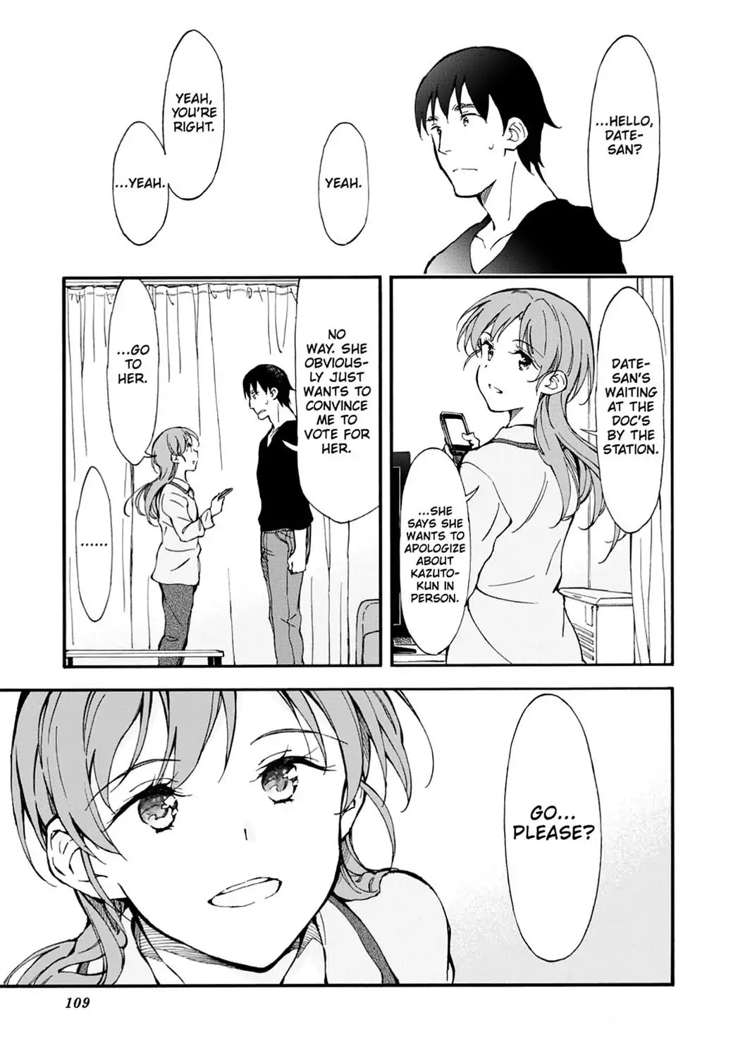 Touhyou Game - Anata ni Kuroki Ippyou o Chapter 3 page 25 - Chapter 3