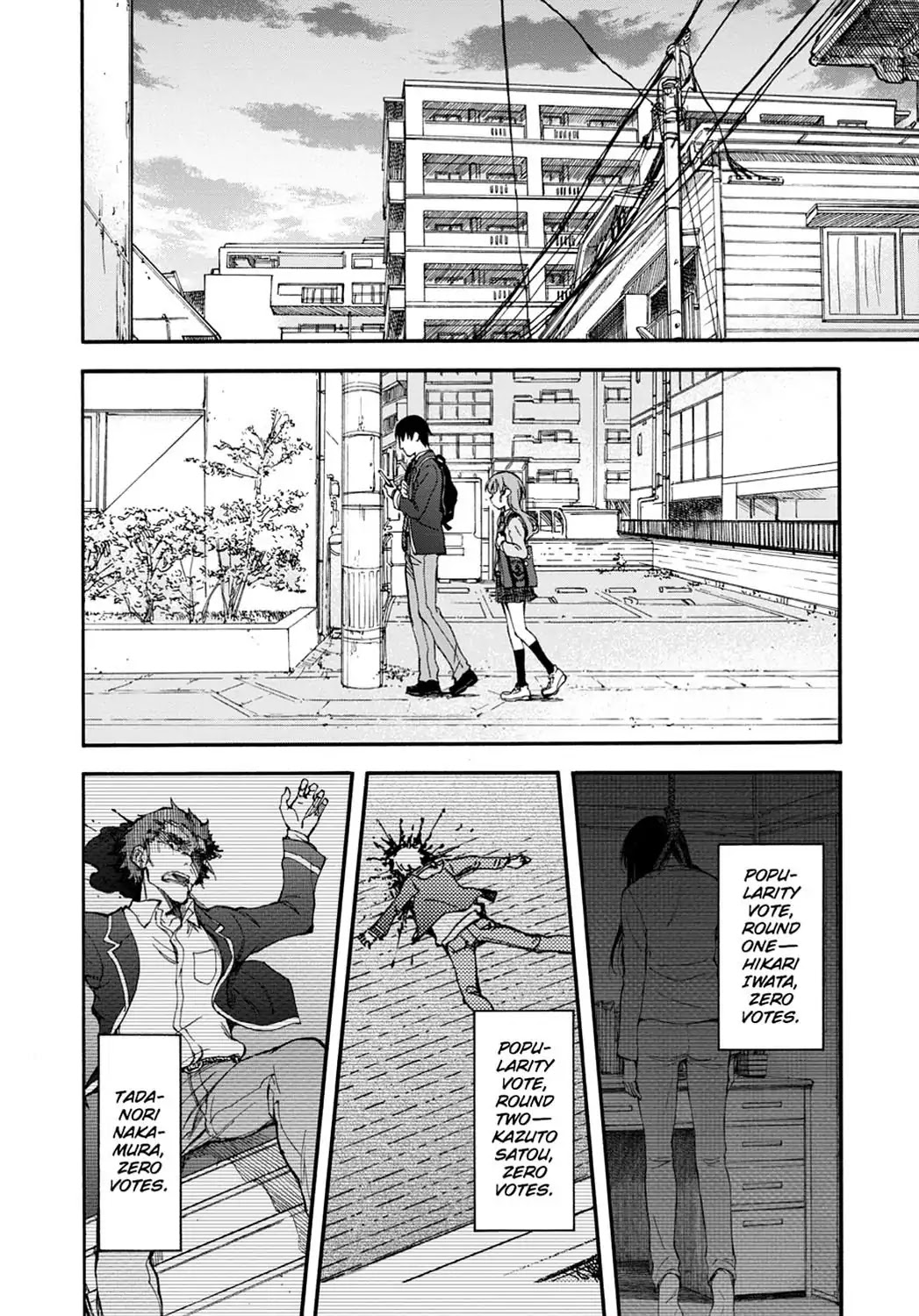 Touhyou Game - Anata ni Kuroki Ippyou o Chapter 3 page 8 - Chapter 3