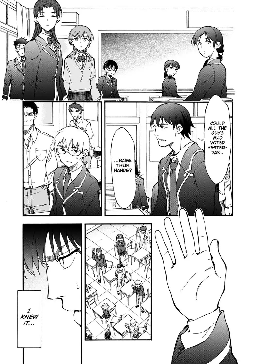 Touhyou Game - Anata ni Kuroki Ippyou o Chapter 4 page 17 - Chapter 4