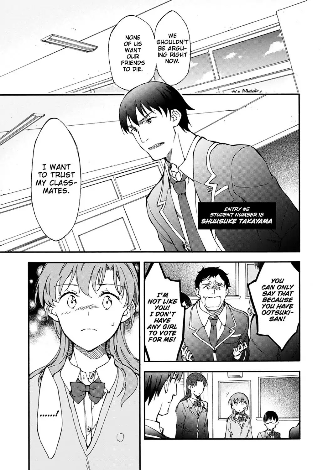 Touhyou Game - Anata ni Kuroki Ippyou o Chapter 4 page 21 - Chapter 4