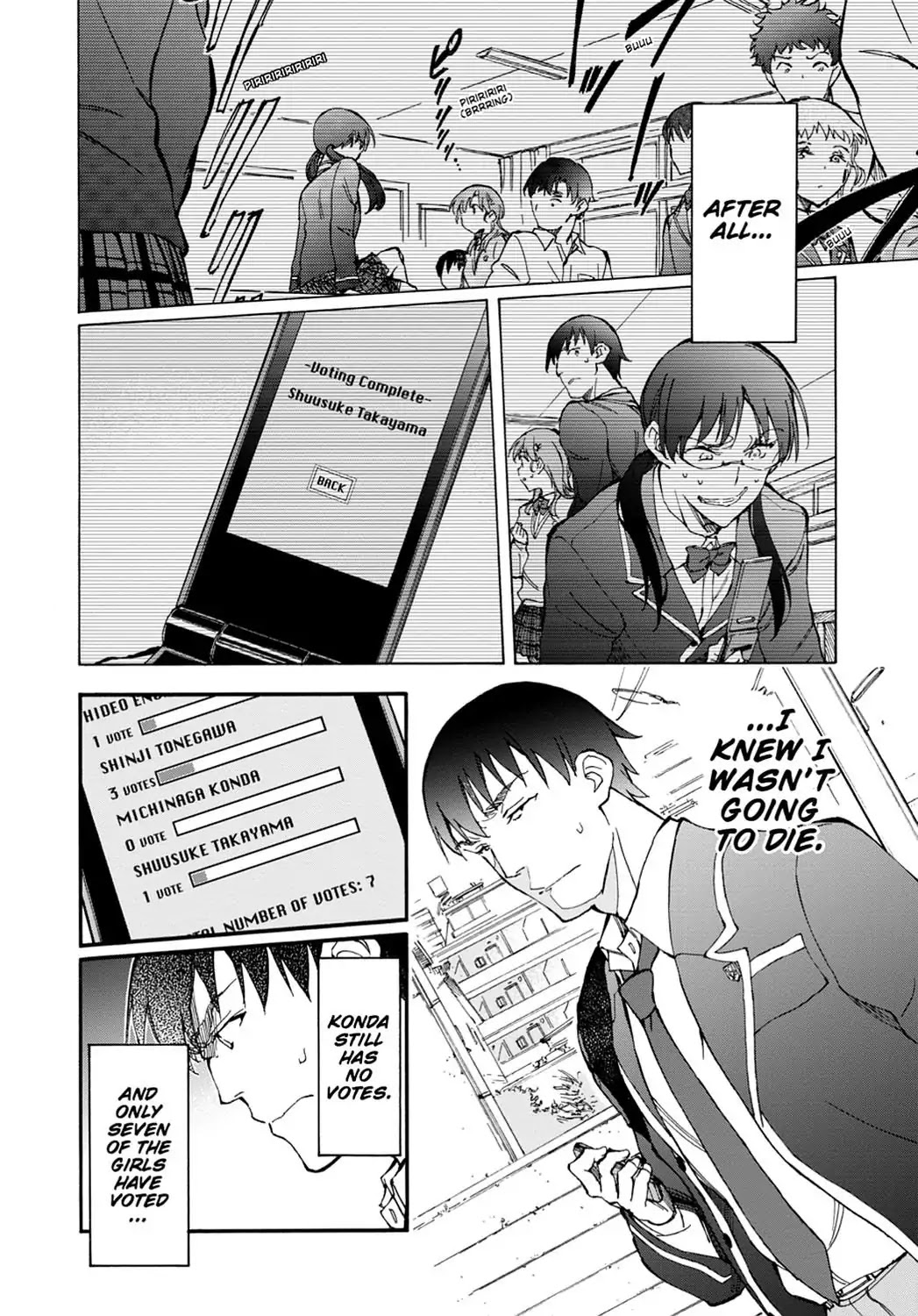 Touhyou Game - Anata ni Kuroki Ippyou o Chapter 4 page 26 - Chapter 4