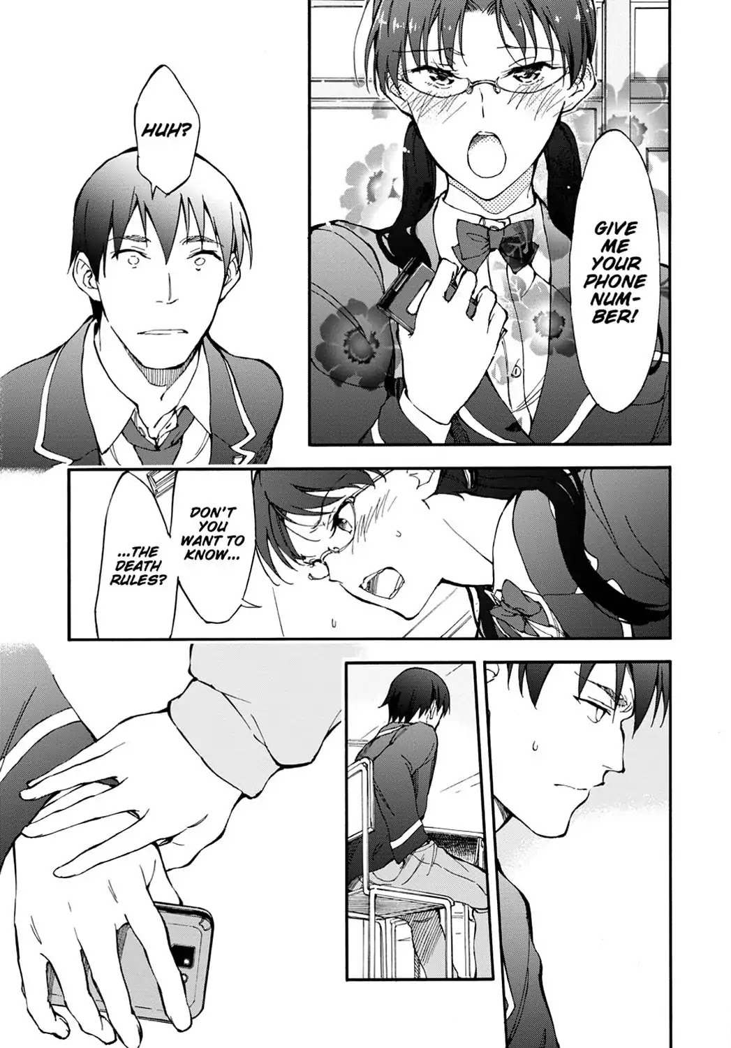 Touhyou Game - Anata ni Kuroki Ippyou o Chapter 4 page 3 - Chapter 4