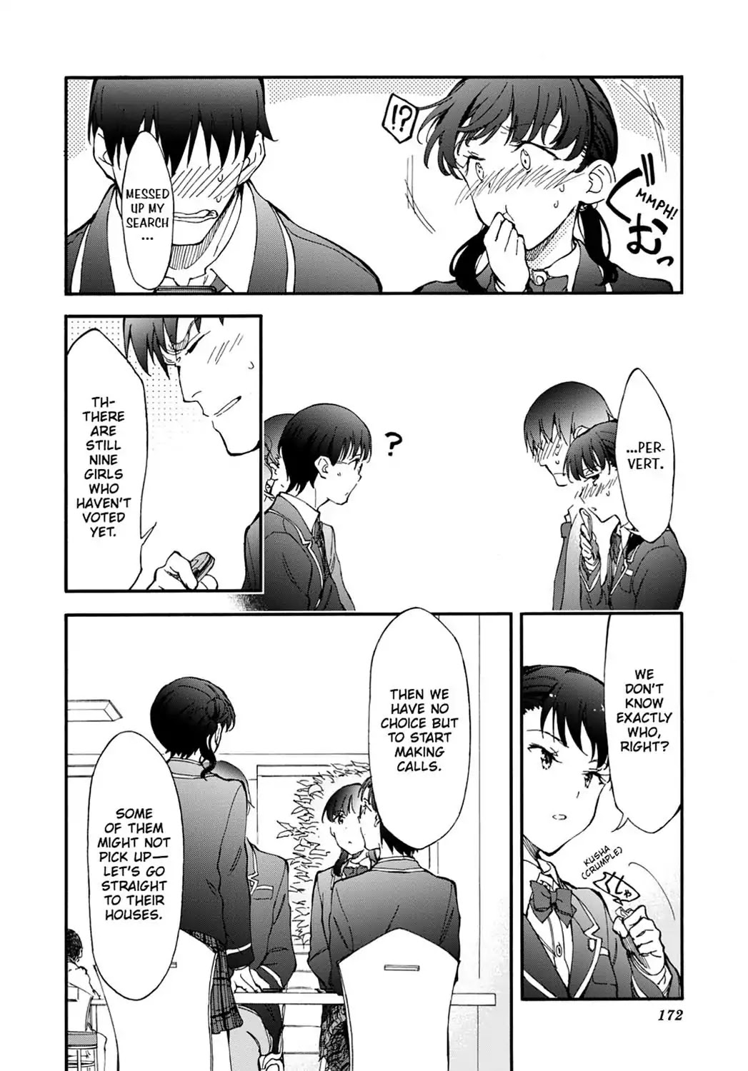 Touhyou Game - Anata ni Kuroki Ippyou o Chapter 4 page 36 - Chapter 4