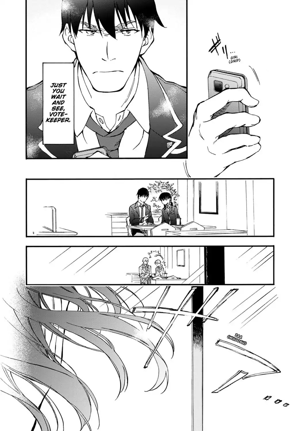 Touhyou Game - Anata ni Kuroki Ippyou o Chapter 4 page 40 - Chapter 4