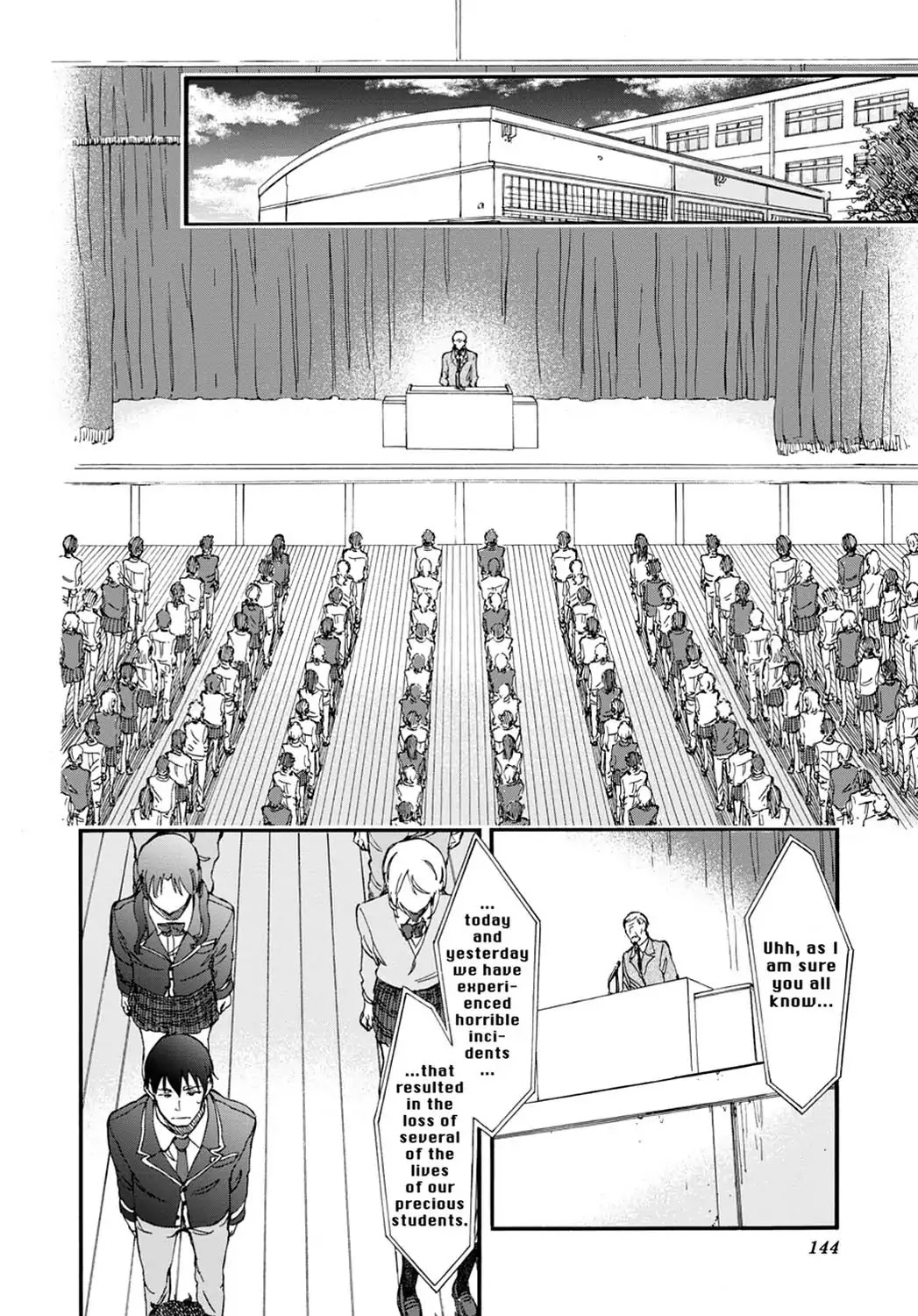 Touhyou Game - Anata ni Kuroki Ippyou o Chapter 4 page 8 - Chapter 4