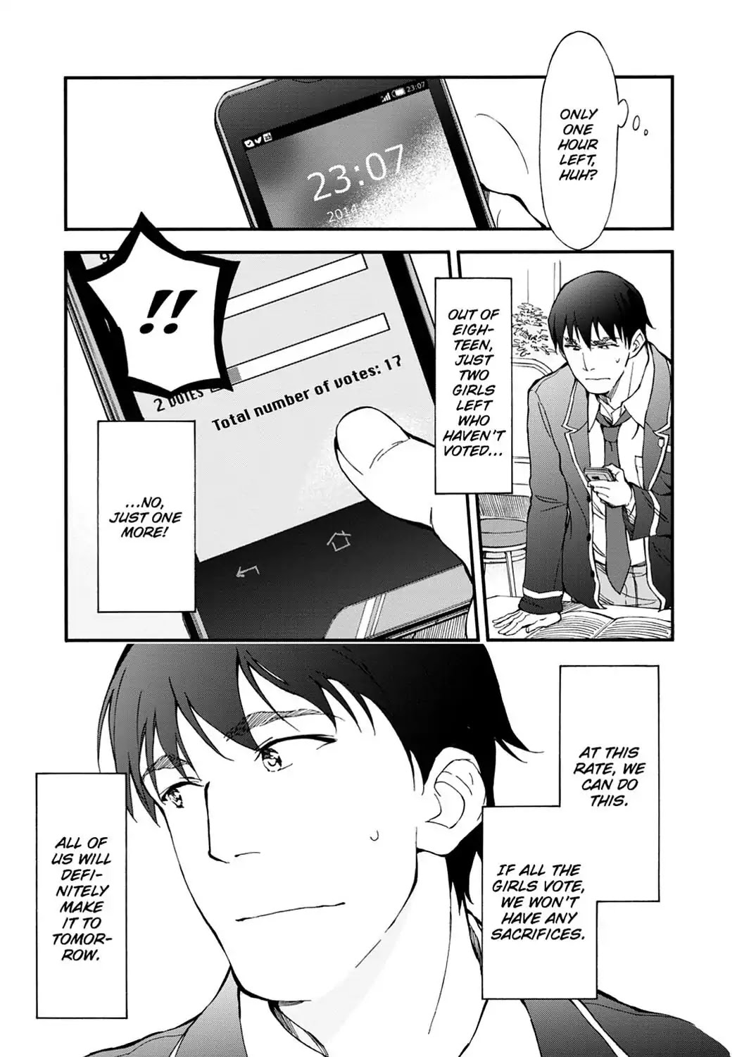Touhyou Game - Anata ni Kuroki Ippyou o Chapter 5 page 3 - Chapter 5
