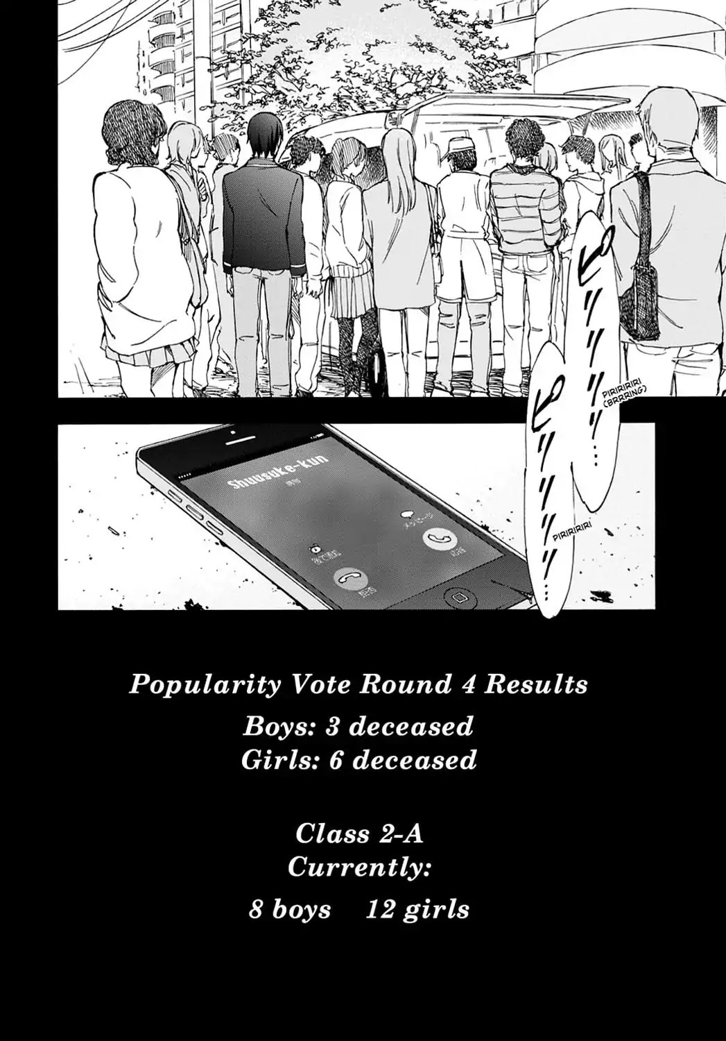 Touhyou Game - Anata ni Kuroki Ippyou o Chapter 5 page 44 - Chapter 5