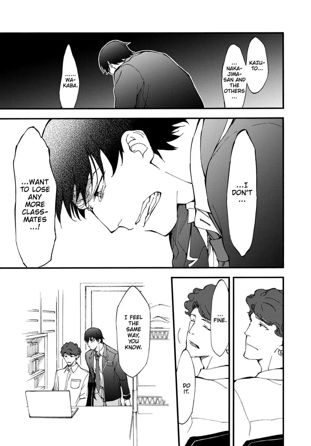 Touhyou Game - Anata ni Kuroki Ippyou o Chapter 6 page 34 - Chapter 6