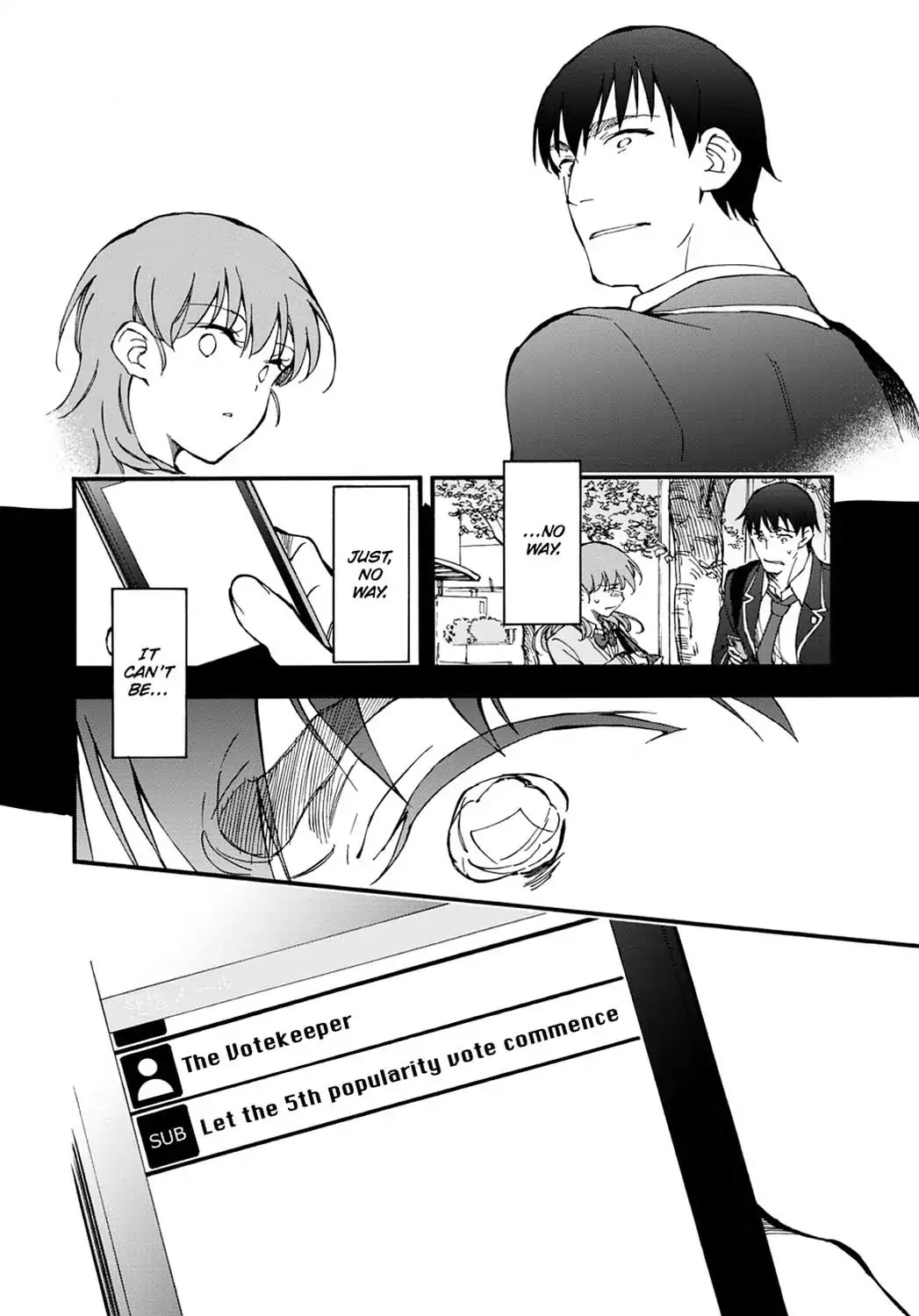 Touhyou Game - Anata ni Kuroki Ippyou o Chapter 7 page 18 - Chapter 7