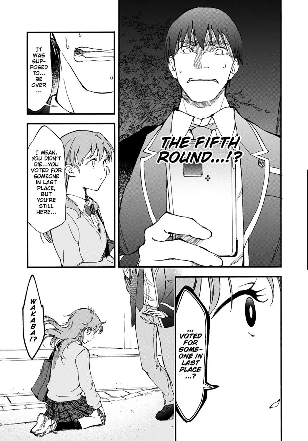 Touhyou Game - Anata ni Kuroki Ippyou o Chapter 7 page 19 - Chapter 7