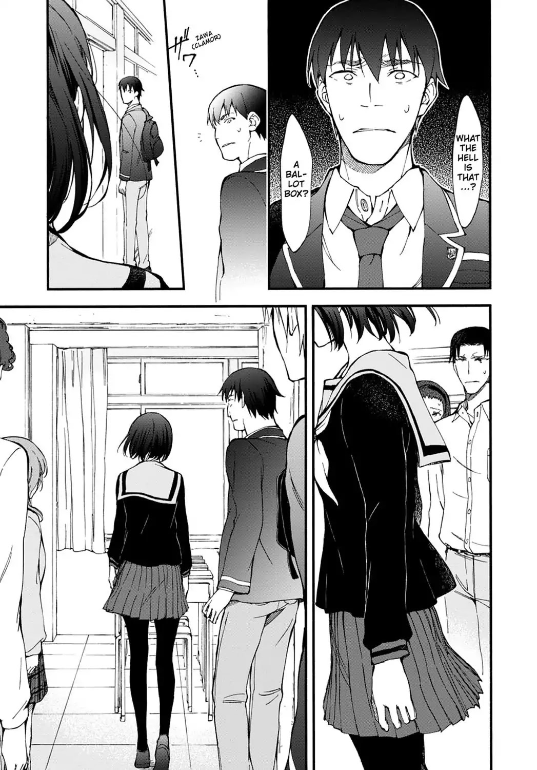 Touhyou Game - Anata ni Kuroki Ippyou o Chapter 7 page 29 - Chapter 7