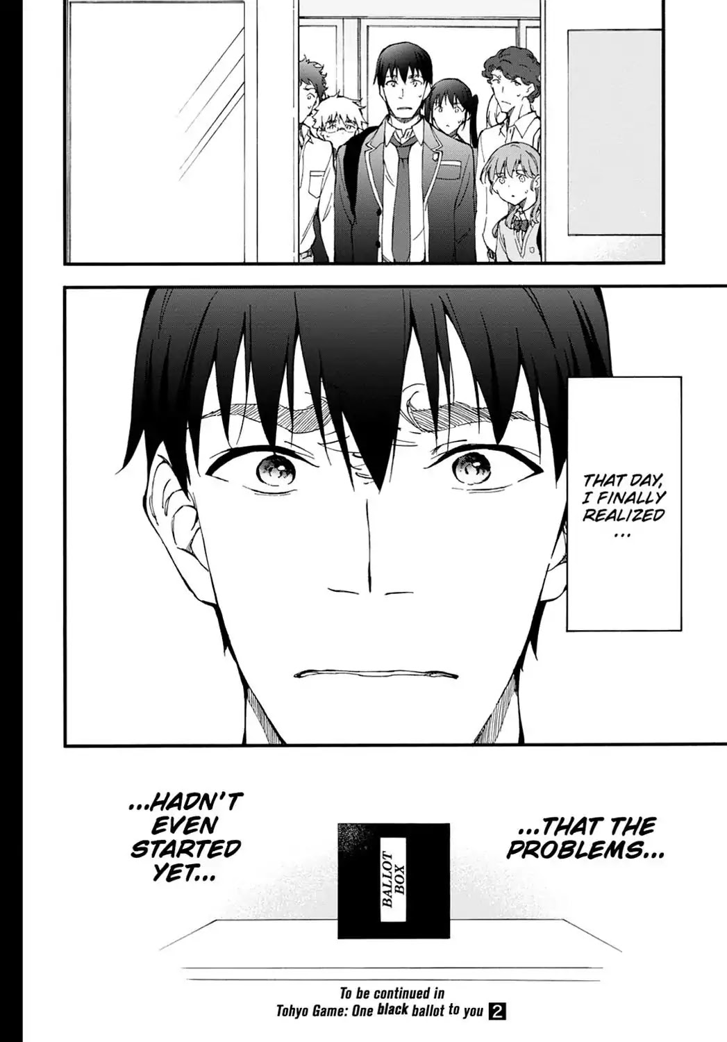Touhyou Game - Anata ni Kuroki Ippyou o Chapter 7 page 33 - Chapter 7