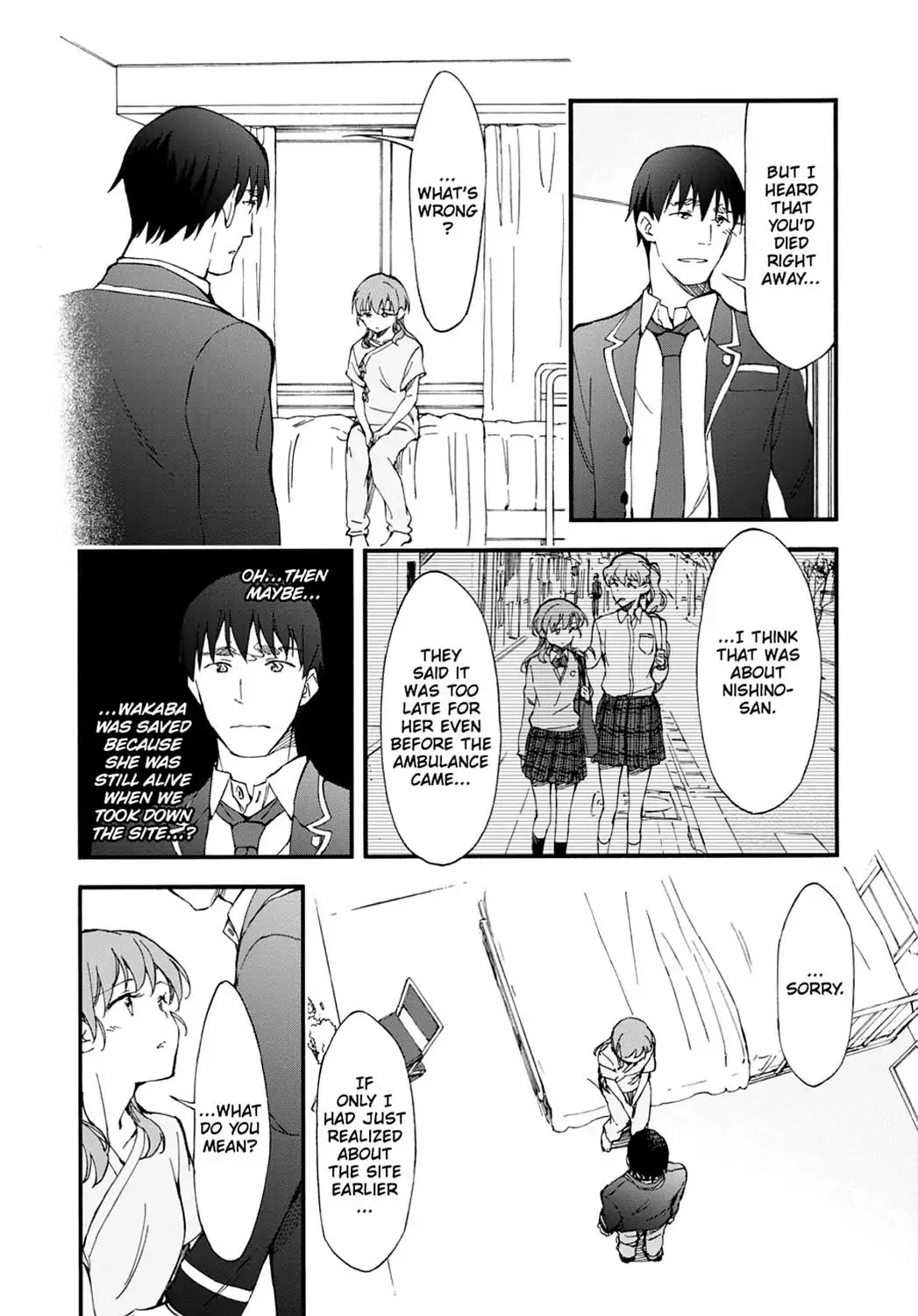 Touhyou Game - Anata ni Kuroki Ippyou o Chapter 7 page 8 - Chapter 7