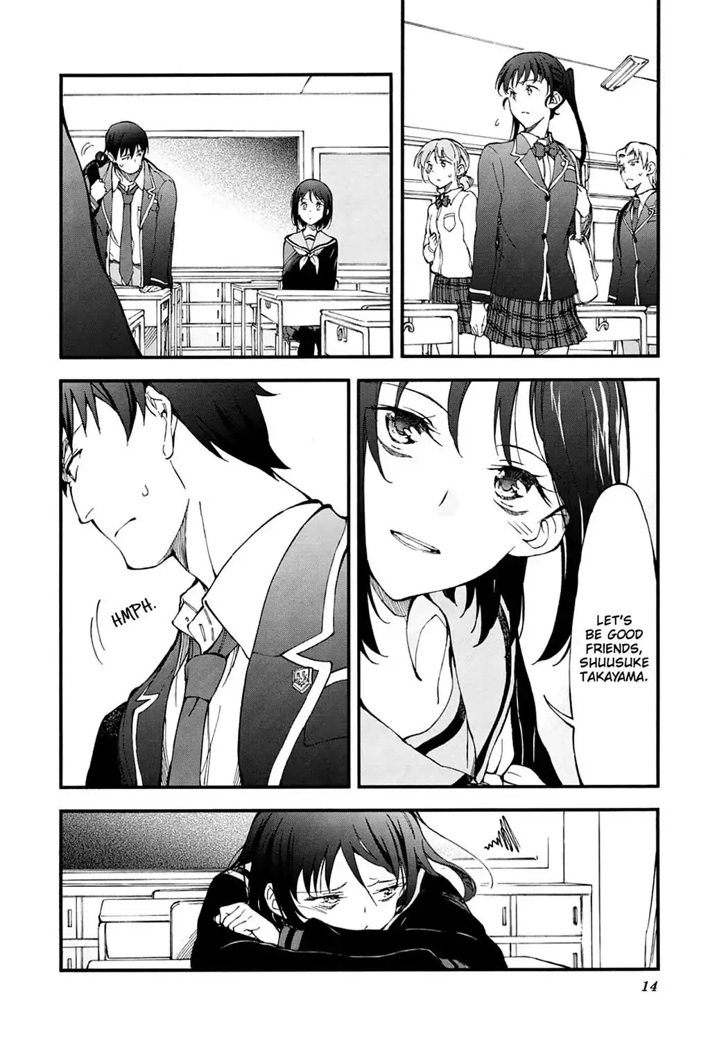 Touhyou Game - Anata ni Kuroki Ippyou o Chapter 8 page 14 - Chapter 8