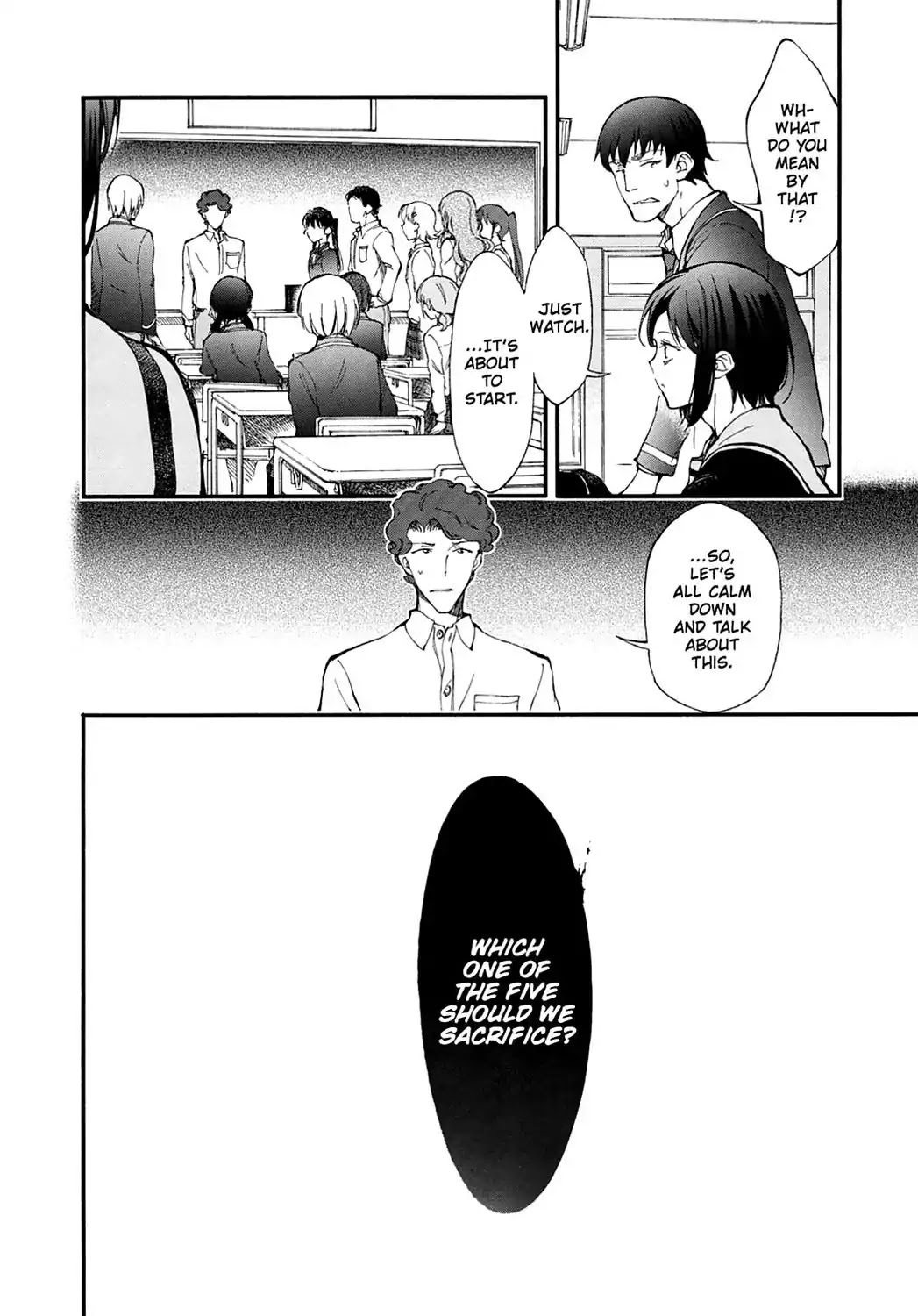 Touhyou Game - Anata ni Kuroki Ippyou o Chapter 8 page 16 - Chapter 8