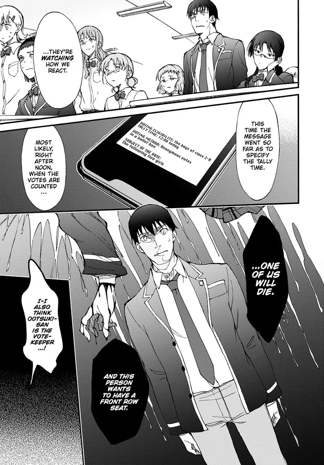 Touhyou Game - Anata ni Kuroki Ippyou o Chapter 8 page 21 - Chapter 8
